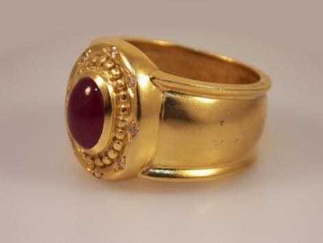 bague femme or